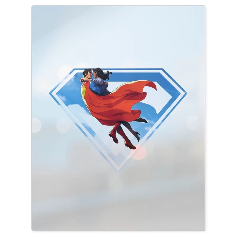 Superman Lois & Clark – Print Metálico