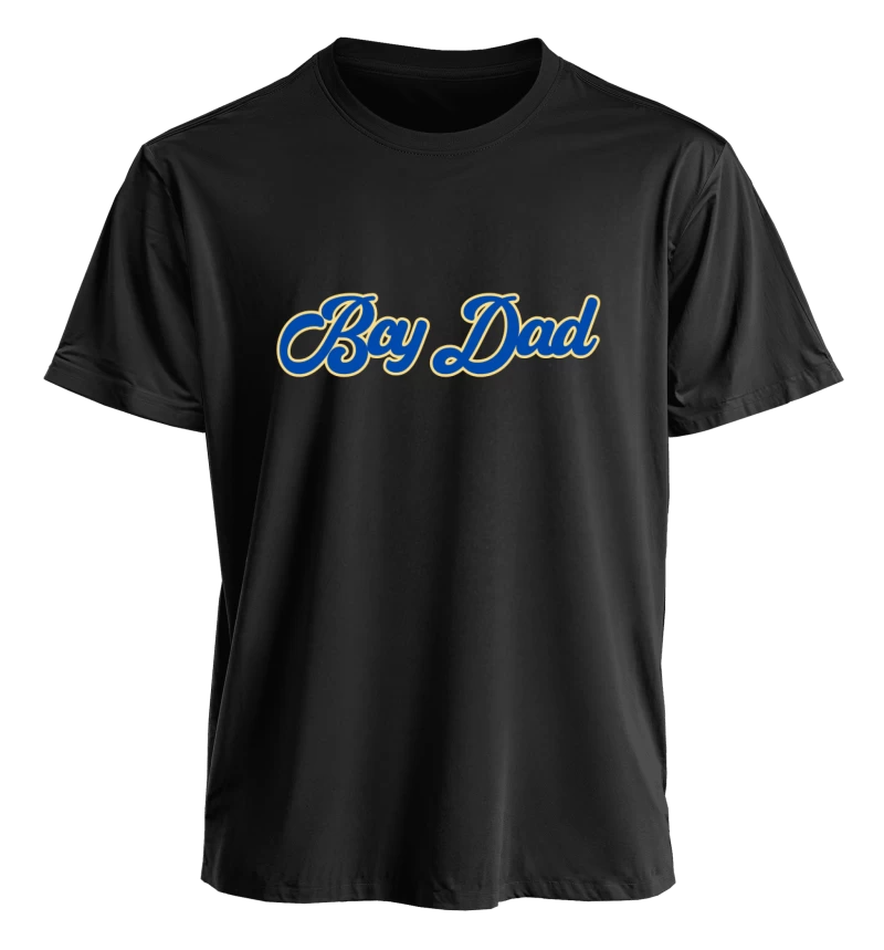 Polera Boy Dad — Regalo para papá de niños, diseño deportivo, cumpleaños y Día del Padre