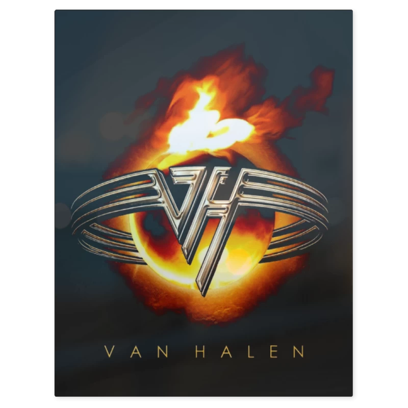 Van Halen – Print Metálico