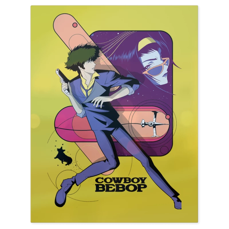 Cowboy Bebop Vaqueros del Espacio – Print Metálico