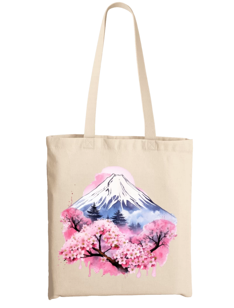 Totebag Japan Sakura Fuji
