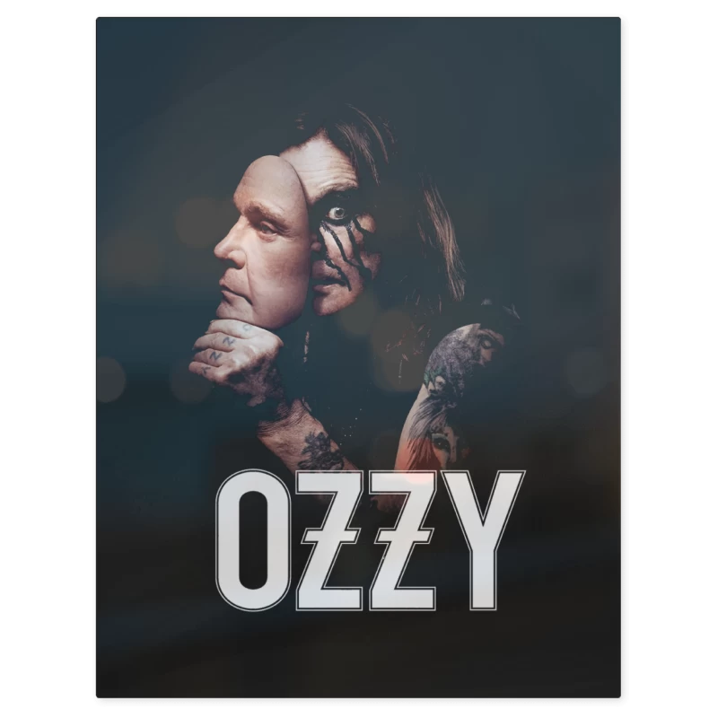 Ozzy Osbourne Ozzy – Print Metálico