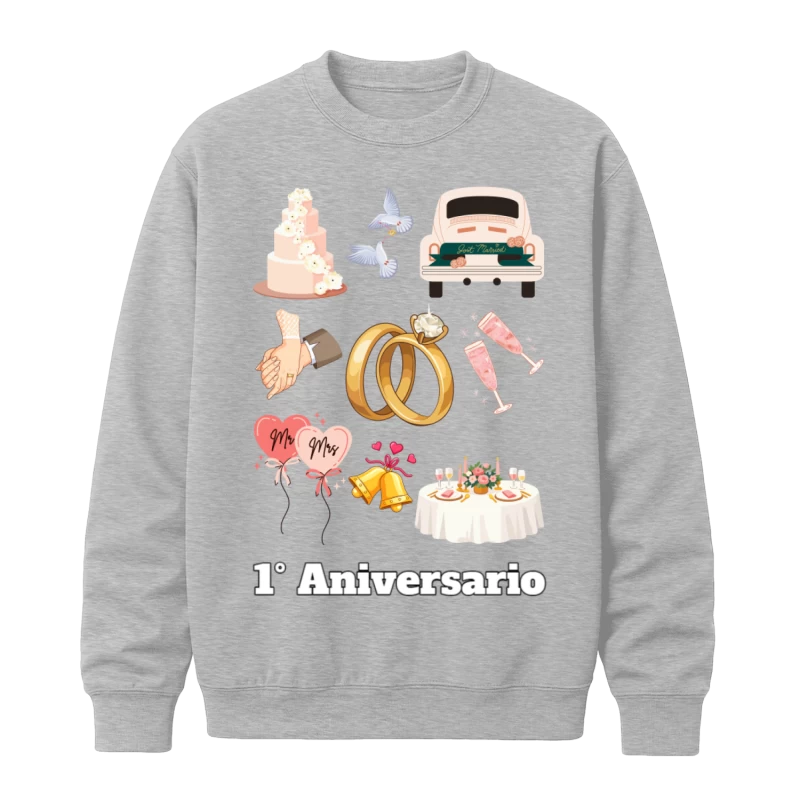Polerón Polo Aniversario Matrimonio (Personalizable)