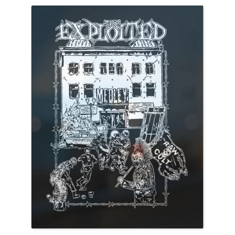 The Exploited Medley – Print Metálico