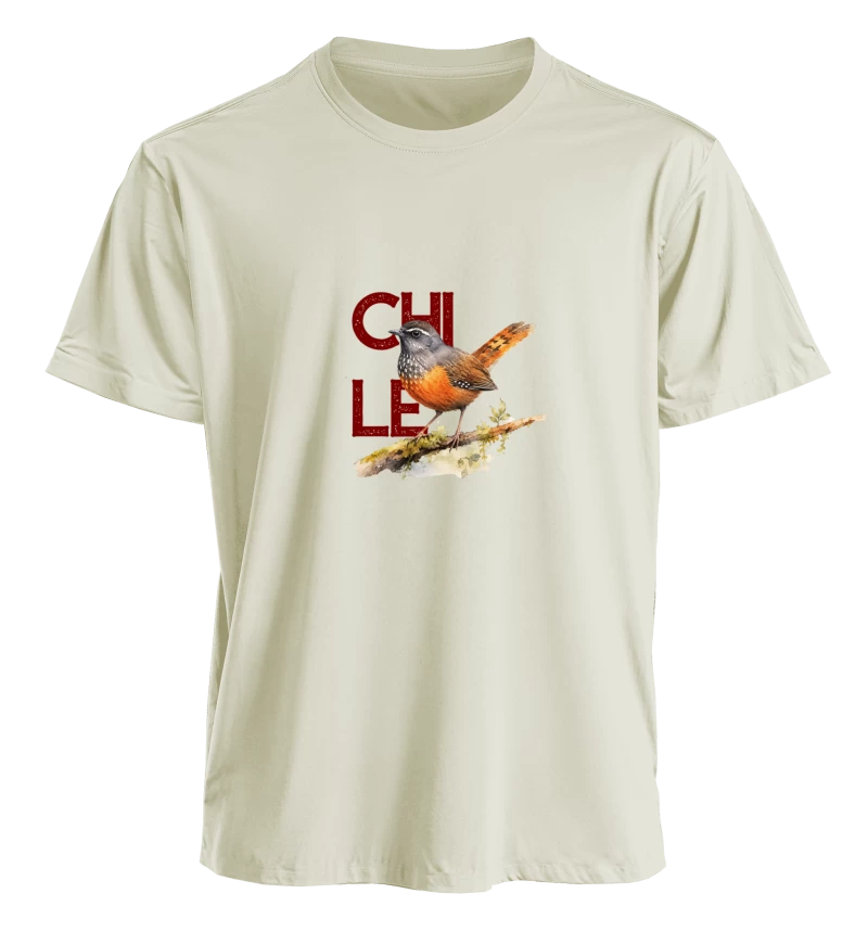 Polera polo cuello redondo Chucao II