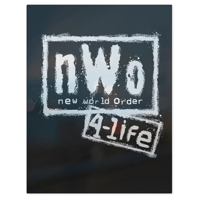 New World Order 4 LIFE – Print Metálico