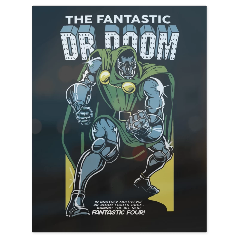 The Fantastic Dr Doom – Print Metálico