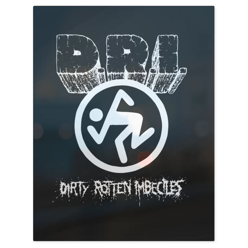 Dirty Rotten Imbeciles B – Print Metálico