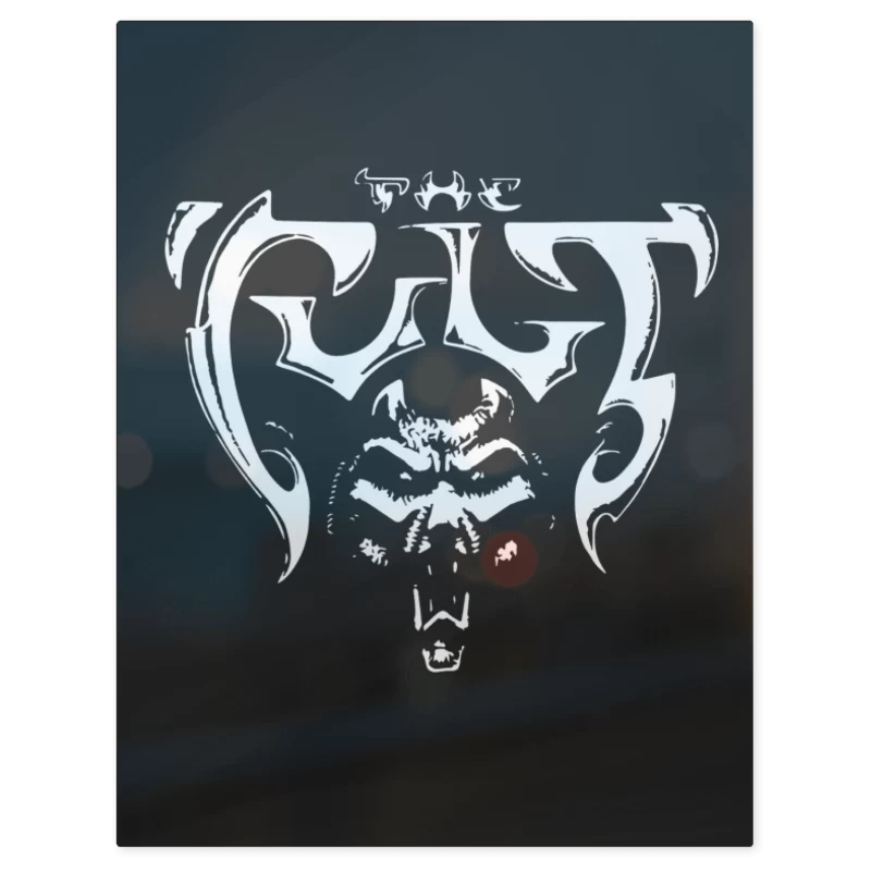 The Cult Logo – Print Metálico