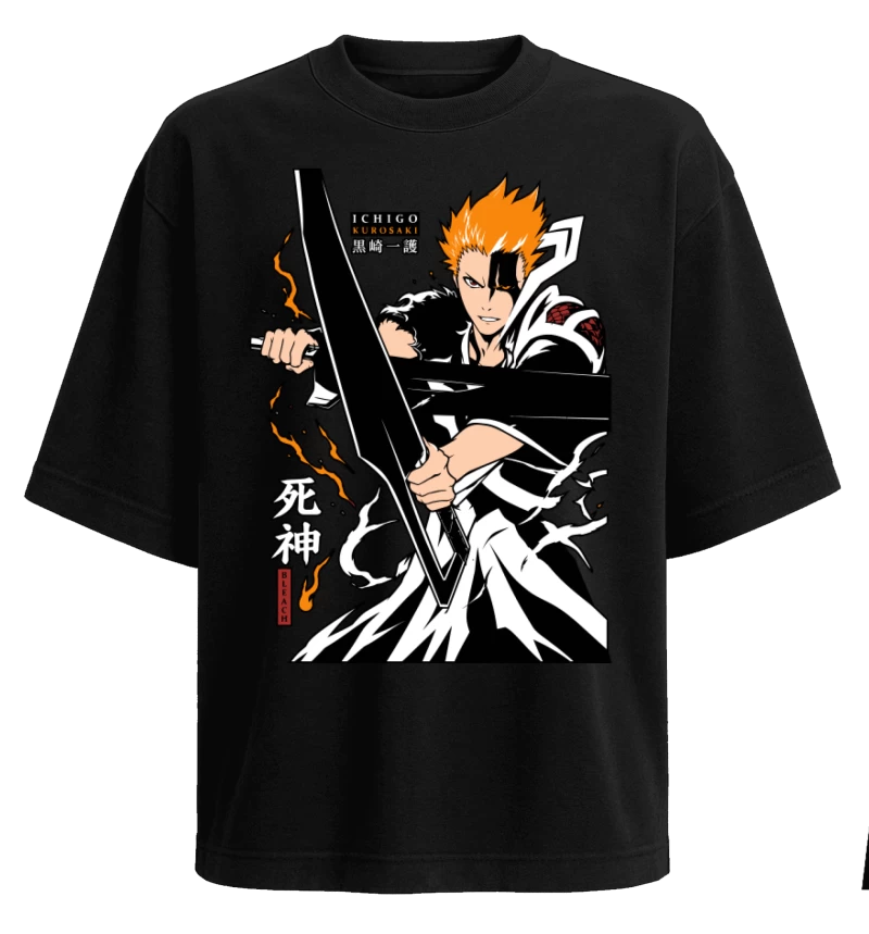 Polera Bleach Ichigo Kurosaki True Bankai