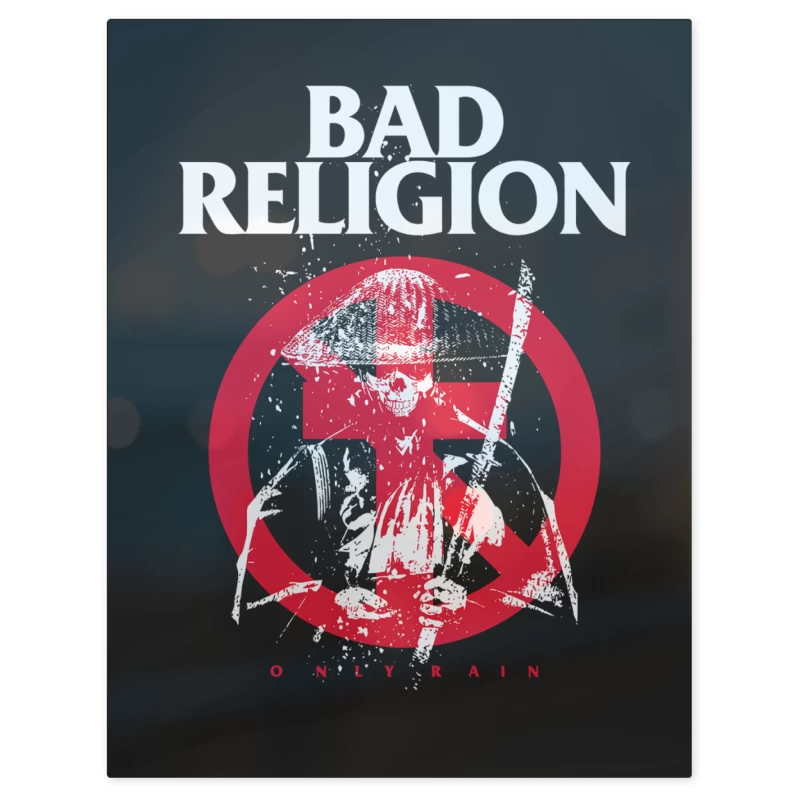 Bad Religion Only Rain – Print Metálico