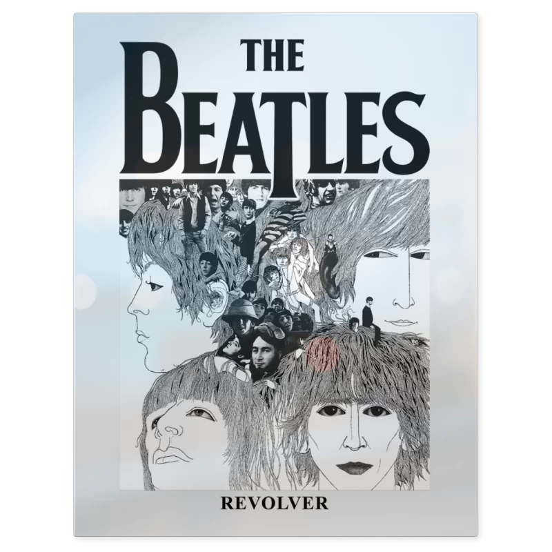 The Beatles Revolver B – Print Metálico