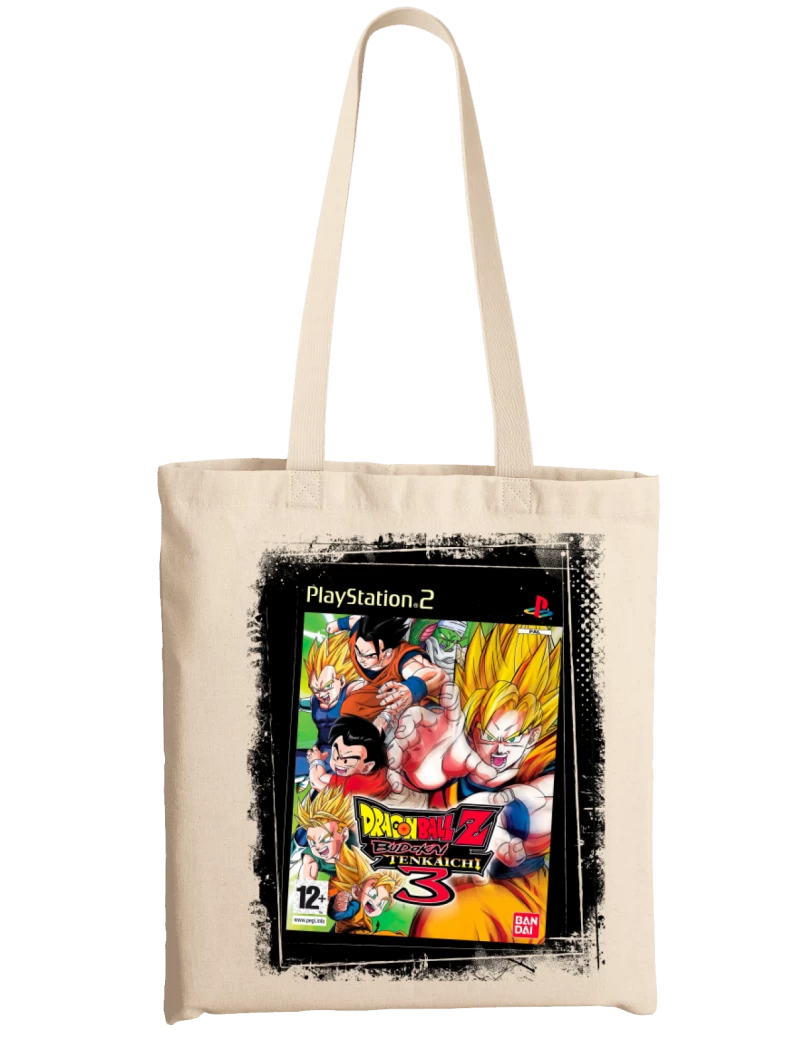 Tote Bag Play Station - Dragon Ball Z Budukai tenkaichi 3
