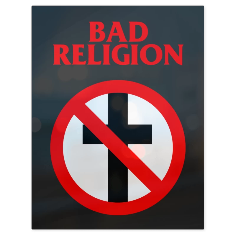 Bad Religion Logo – Print Metálico