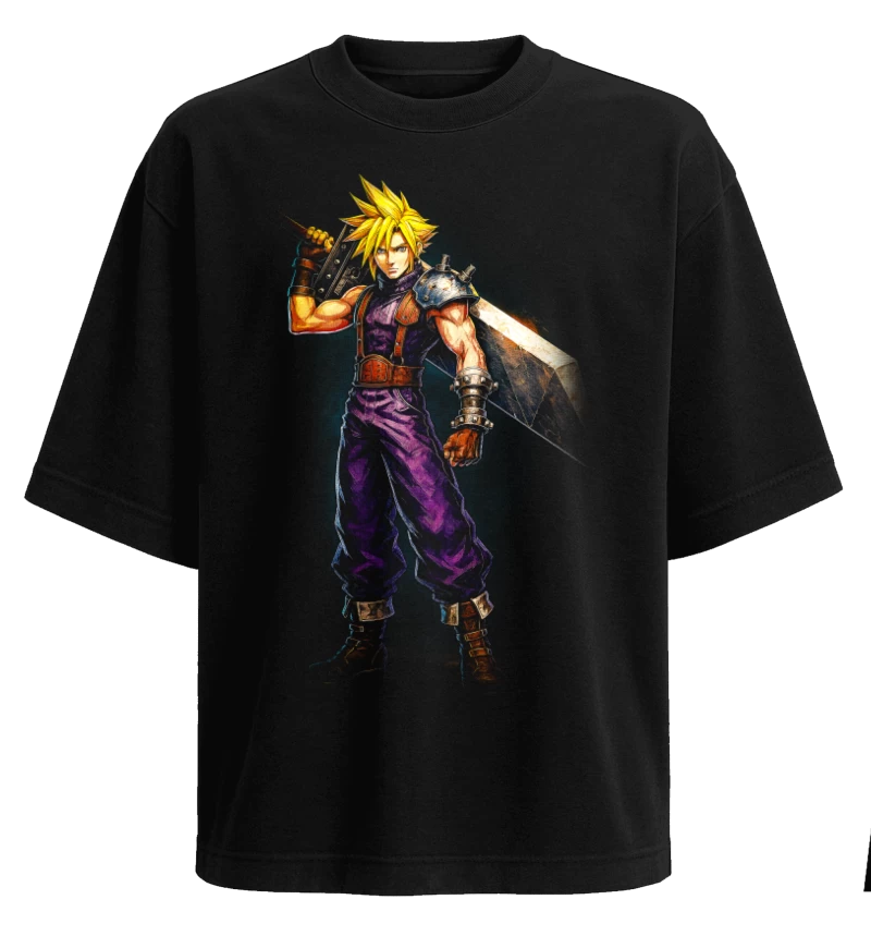 Polera Cloud Strife Final Fantasy VII