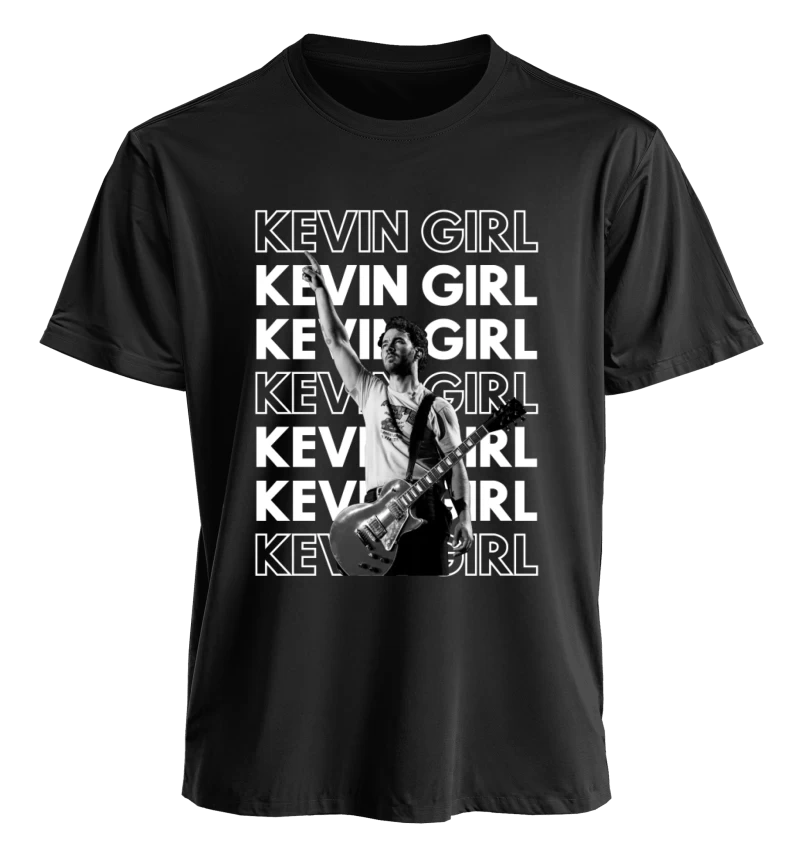 Polera Jonas Brothers – Kevin Girl Negra