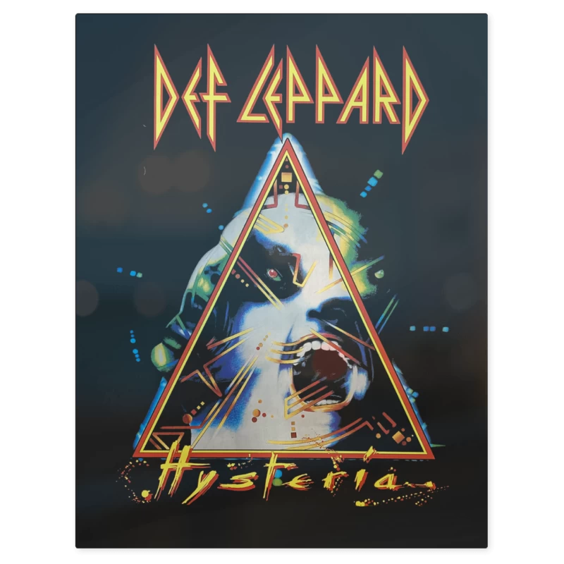 Hysteria Def Leppard – Print Metálico