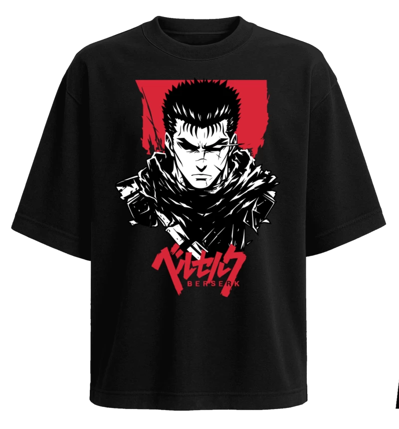 Polera Berserk Guts Black Swordsman