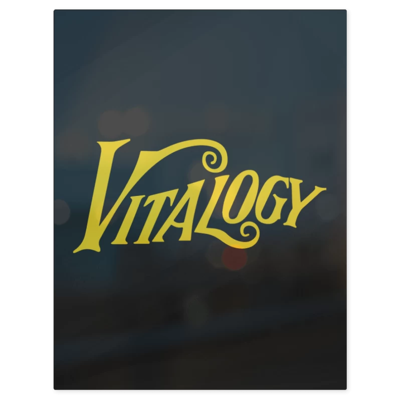 Pearl Jam - Vitalogy – Print Metálico