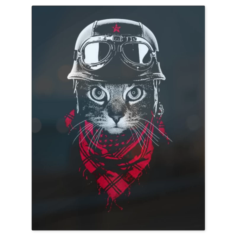 Gato Revo – Print Metálico