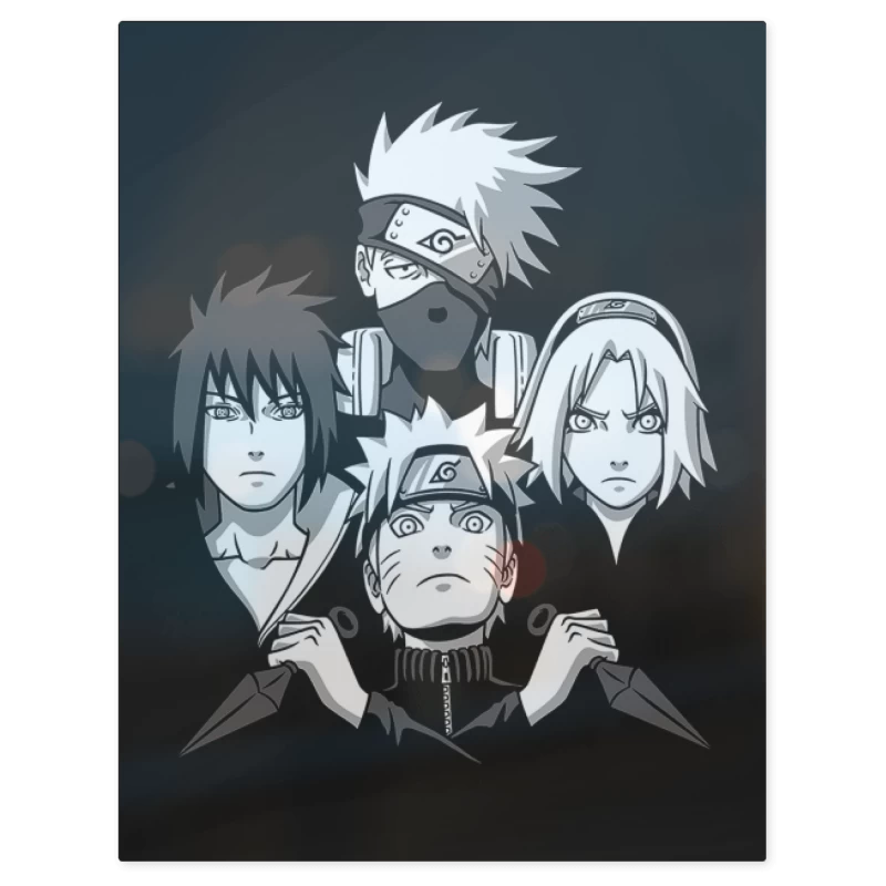 Naruto Rhapsody – Print Metálico