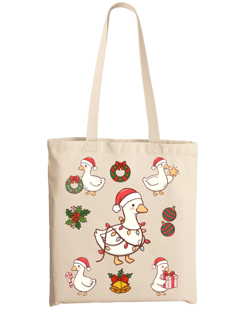Totebag Navidad Patitos Hombre