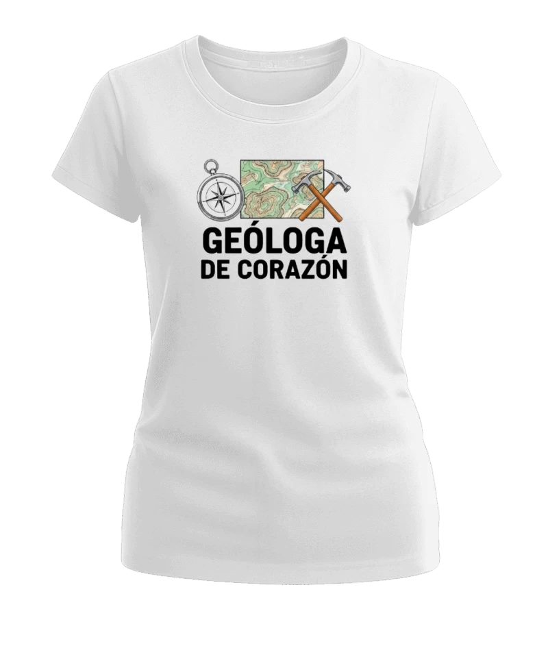 Polera Geóloga de Corazón
