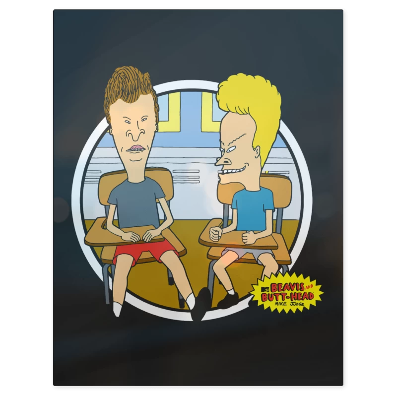 Beavis y Butthead – Print Metálico