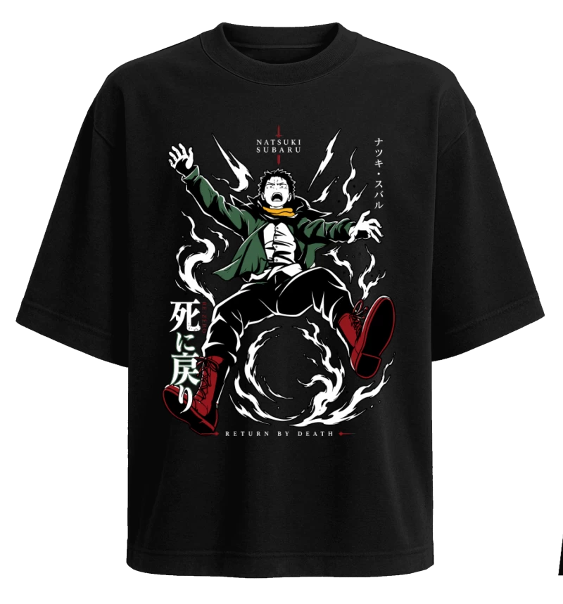 Polera Re-Zero Natsuki Subaru Return by Death