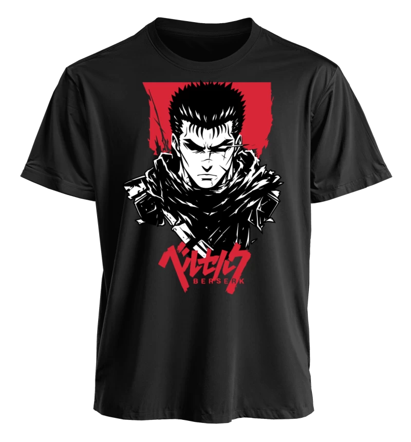 Polera Berserk Guts Black Swordsman