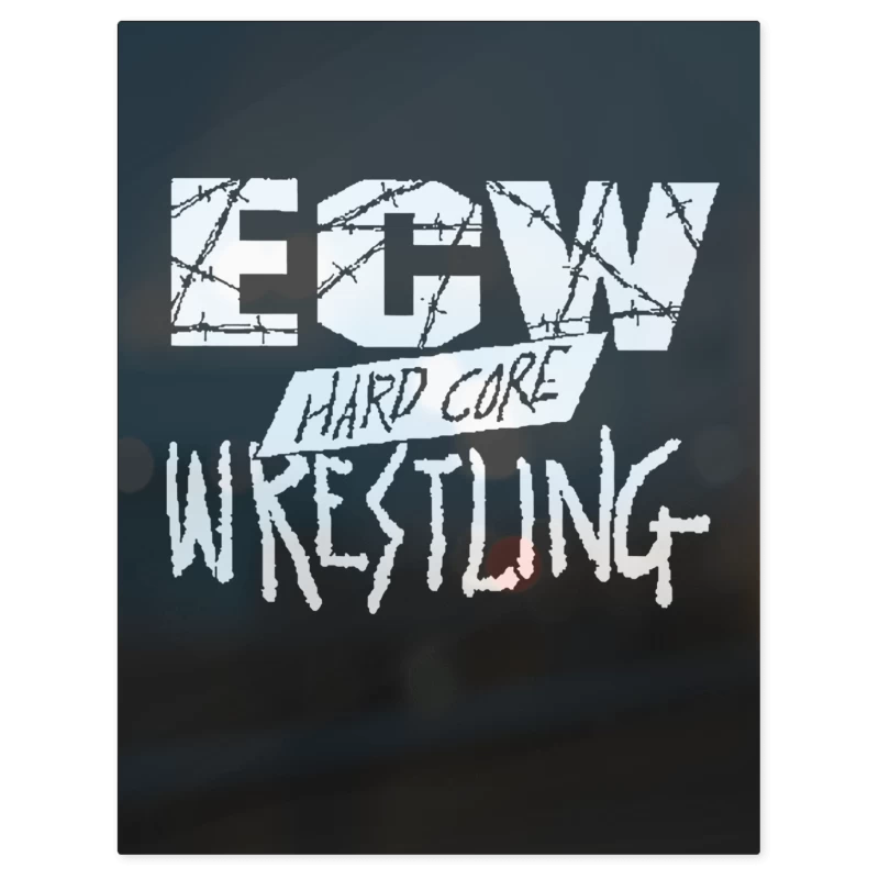 ECW Hardcore Wrestling V2 – Print Metálico