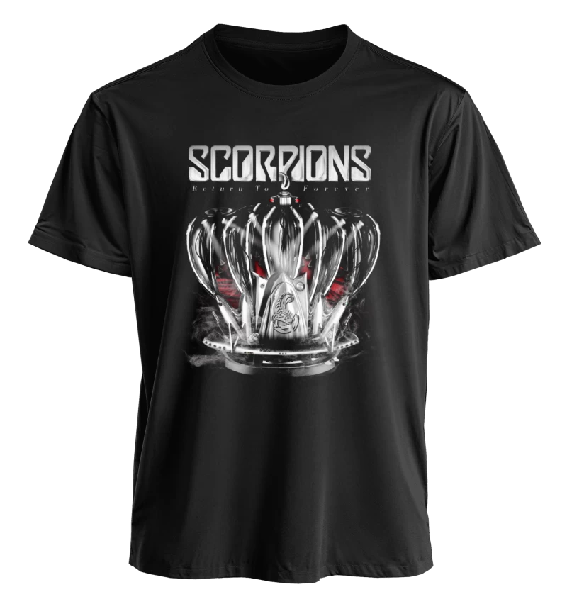 Polera premium cuello redondo SCORPIONS