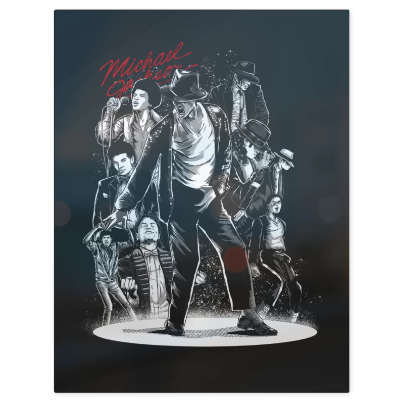 Michael Jackson Hehe – Print Metálico