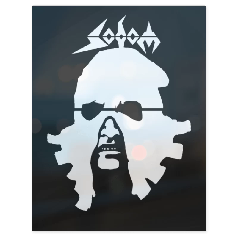 Sodom in the Sign – Print Metálico