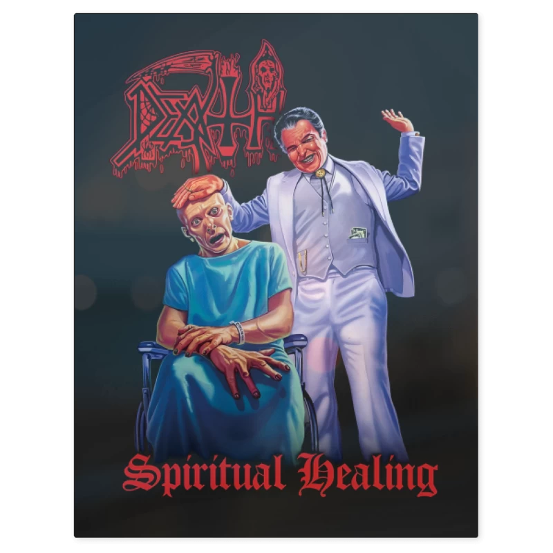 Death Spiritual – Print Metálico