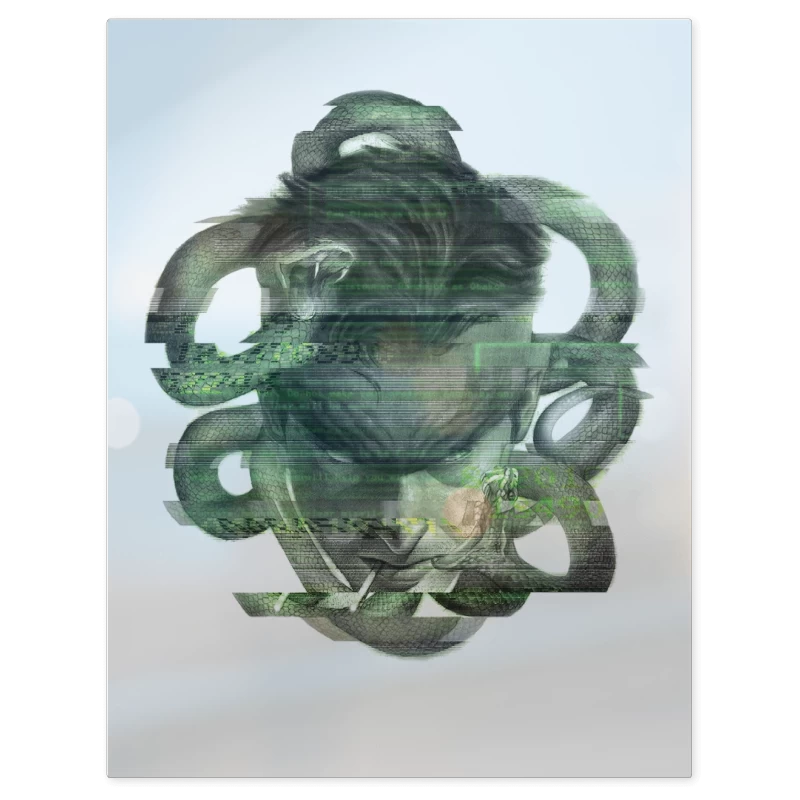 Metal Gear Solid Snake – Print Metálico
