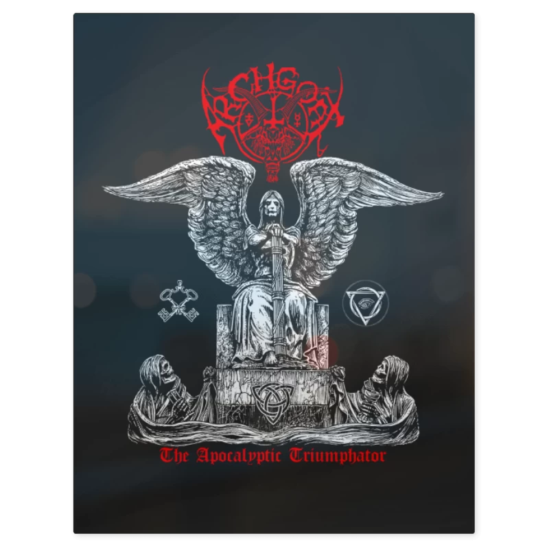 Archgoat the Apocalyptic Triumphator – Print Metálico
