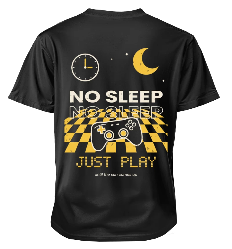 Polera No Sleep Just Play | Gaming Club