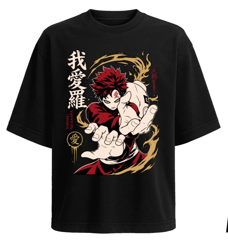 Polera Naruto Gaara of the Sand