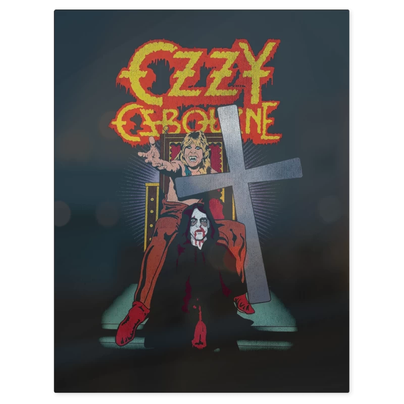 Ozzy Osbourne Possession – Print Metálico