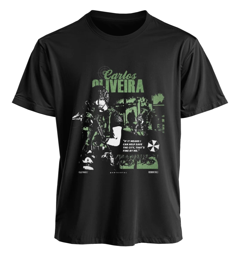Polera Carlos Oliveira Resident Evil 3 Remake