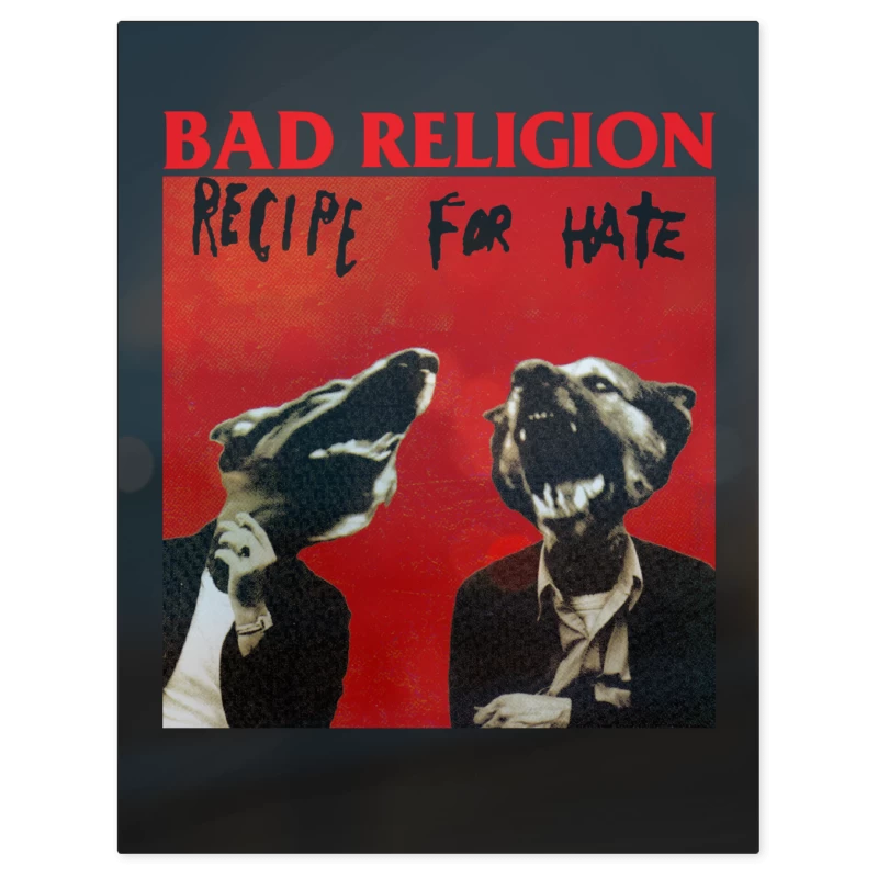 Bad Religion Recipe for Hate – Print Metálico
