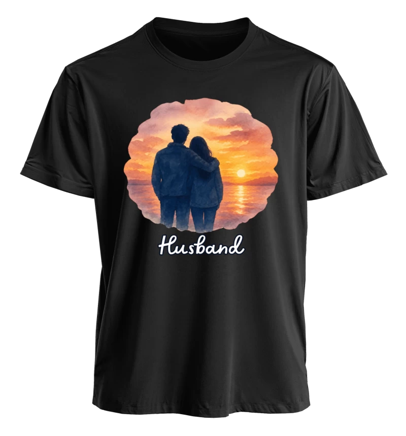 Polera Parejas Atardecer - Husband & Wife