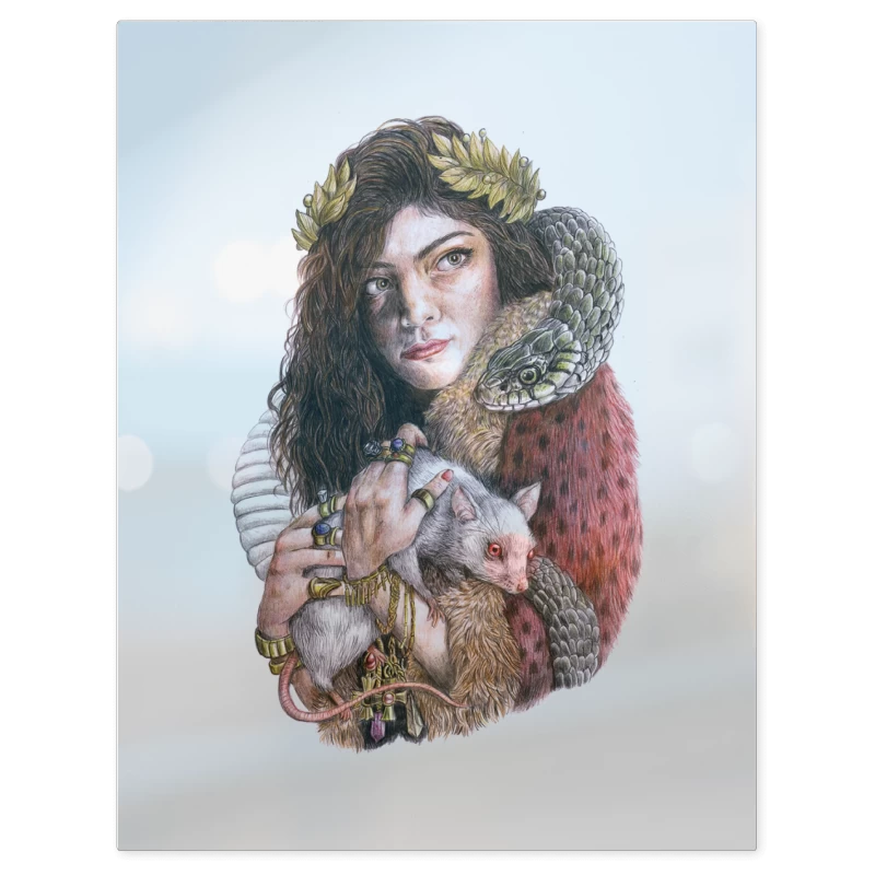 Lorde – Print Metálico