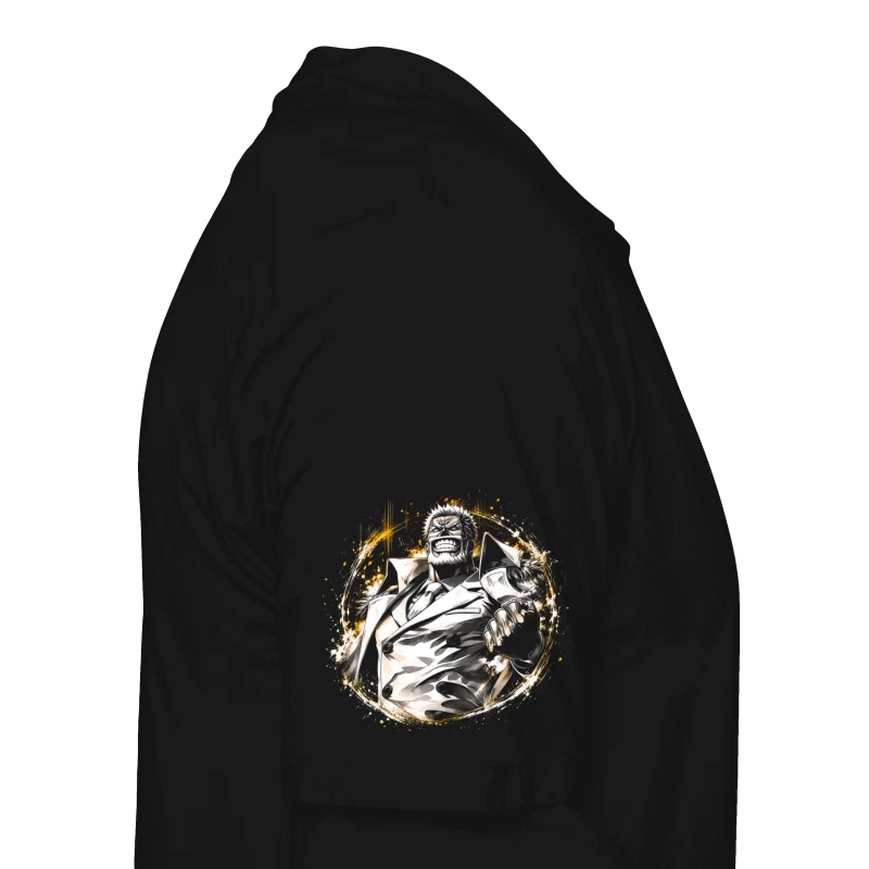 Polera Anime One Piece Monkey D. Garp | Frente + Manga