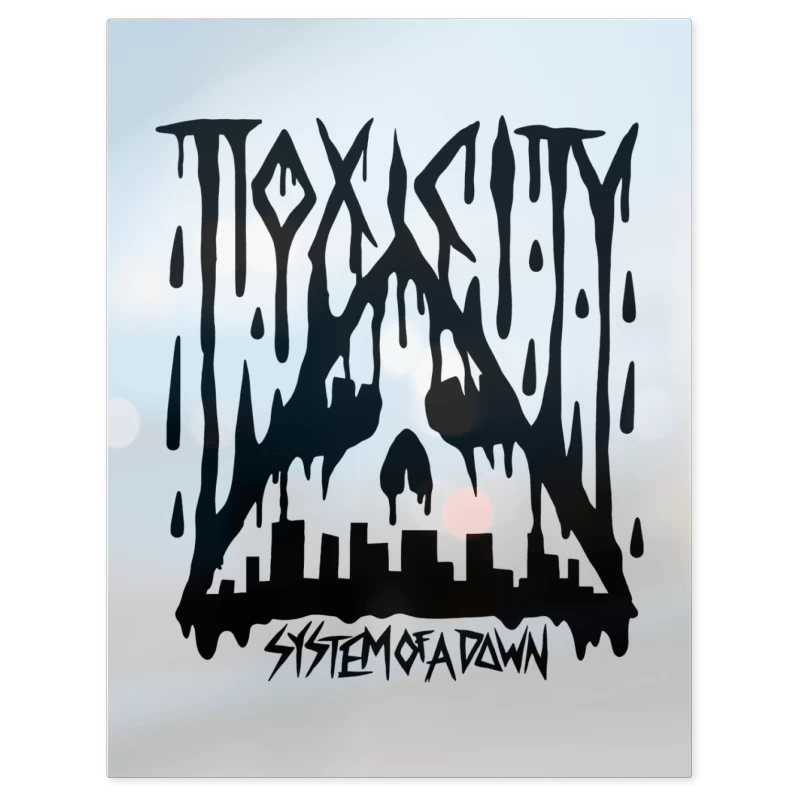 SOAD Toxicity – Print Metálico