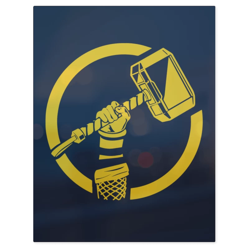 Thor - Mjolnir – Print Metálico