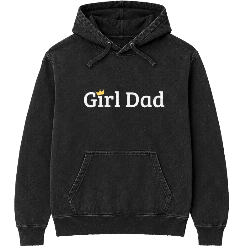 Girl Dad — Regalo para papá de niñas, diseño con corona, cumpleaños y Día del Padre