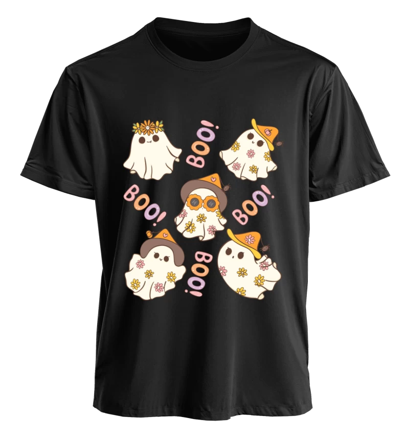 Polera Boo Fantasmitas Halloween