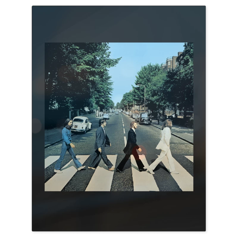 The Beatles Abbey – Print Metálico